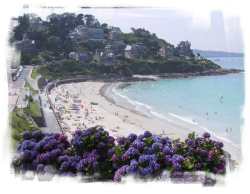 Plage de Trestignel at Perros Guirec